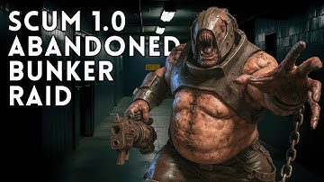 SCUM 1.0 Co Op Gameplay Mr Brenner Encounter - Ep 3 (Abandoned Bunker Raid)