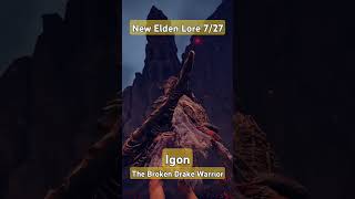 Igon Short #eldenring #fromsoft #eldenringlore #igon #bayle