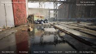RTX 3080 - Pure RayTracing benchmark v1.51 @ Pro settings, 2560x1440 screenshot 4