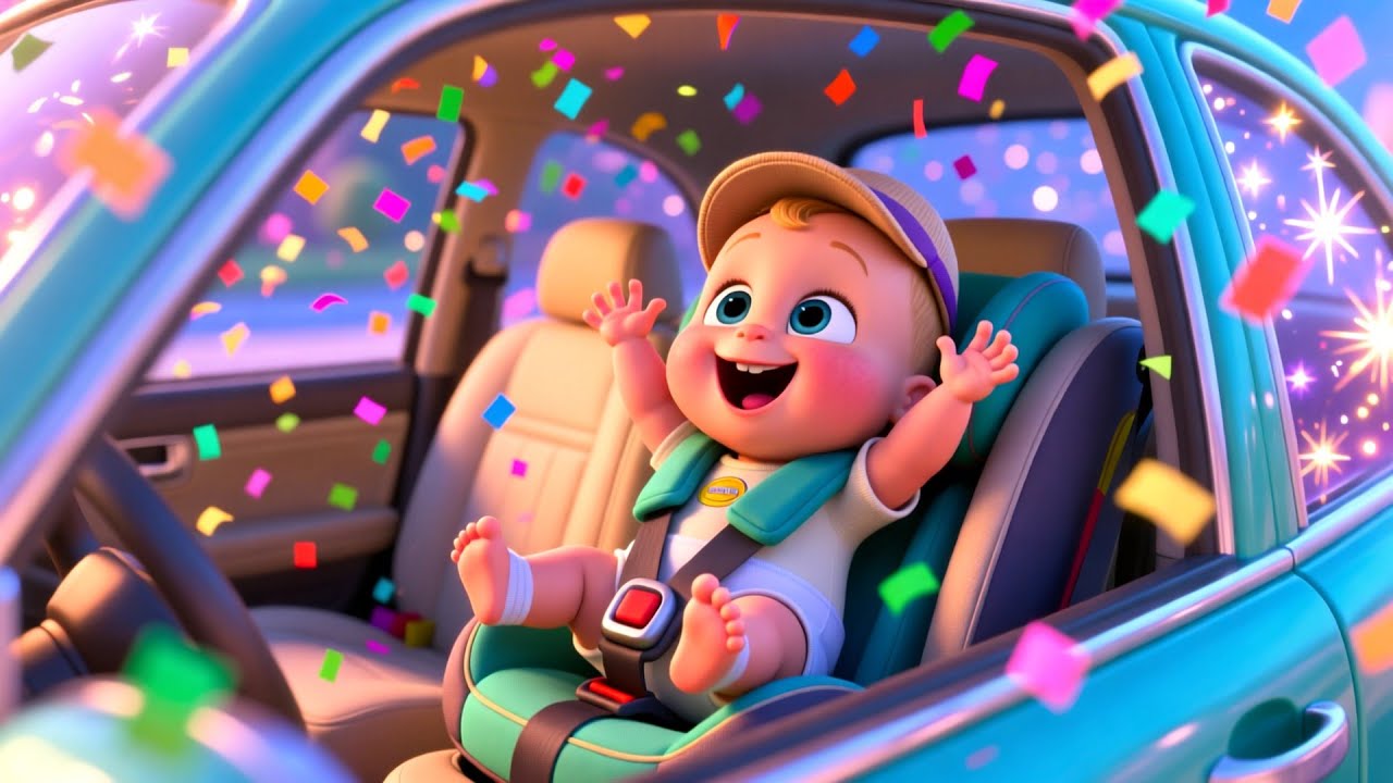 Magical Car Ride ABC 🚗😊🍼 | Kids Fantasy Song | Learn ABC Letters and Safe Travel Routines