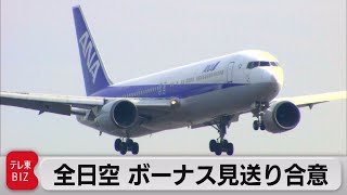 全日空21年度のボーナス　夏冬ともに見送りで合意（2021年6月29日）