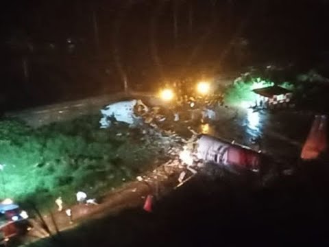 Air India Express plane coming from Dubai overshot the runway at Kozhikode airport in Kerala