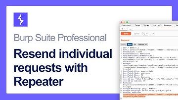 How to resend individual requests with Burp Repeater