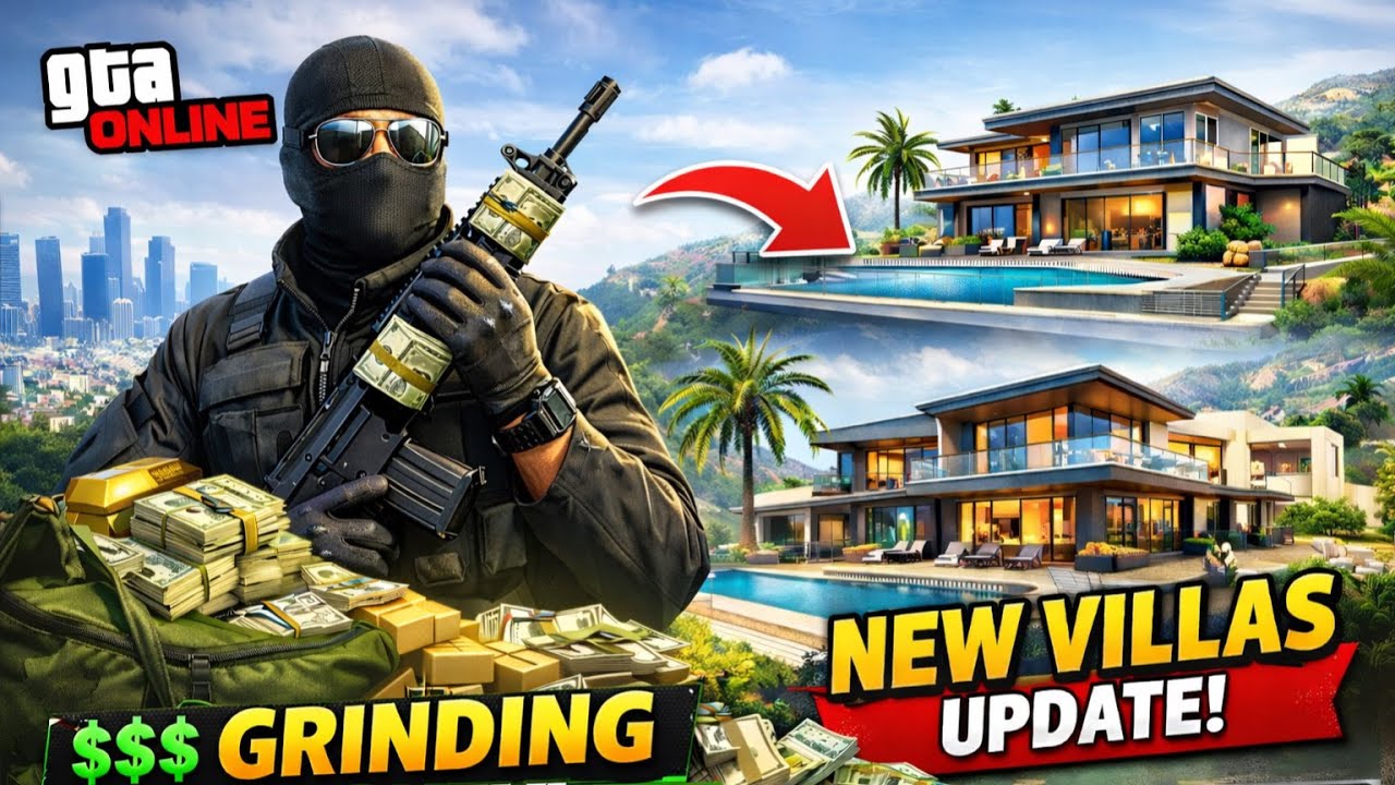 GTA V LIVE: Grinding money for new safe house in the hills!