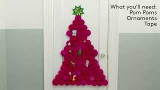 You Won't Believe This Adorable, Space-Saving Christmas Tree