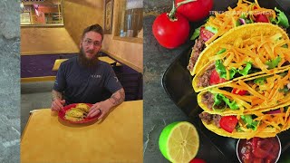 Taco King: Man breaks taco-eating record at Trini's