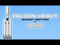 Space X Falcon Heavy Rocket Factory in Spaceflight Simulator