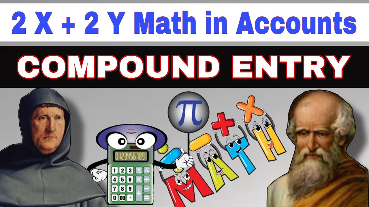 #35 COMPOUND ENTRY #journalentry #education #bookkeeping #study #money ...