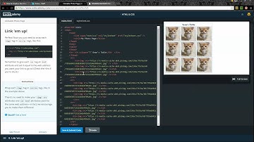 Codecademy HTML Clickable Photo Page Walkthrough