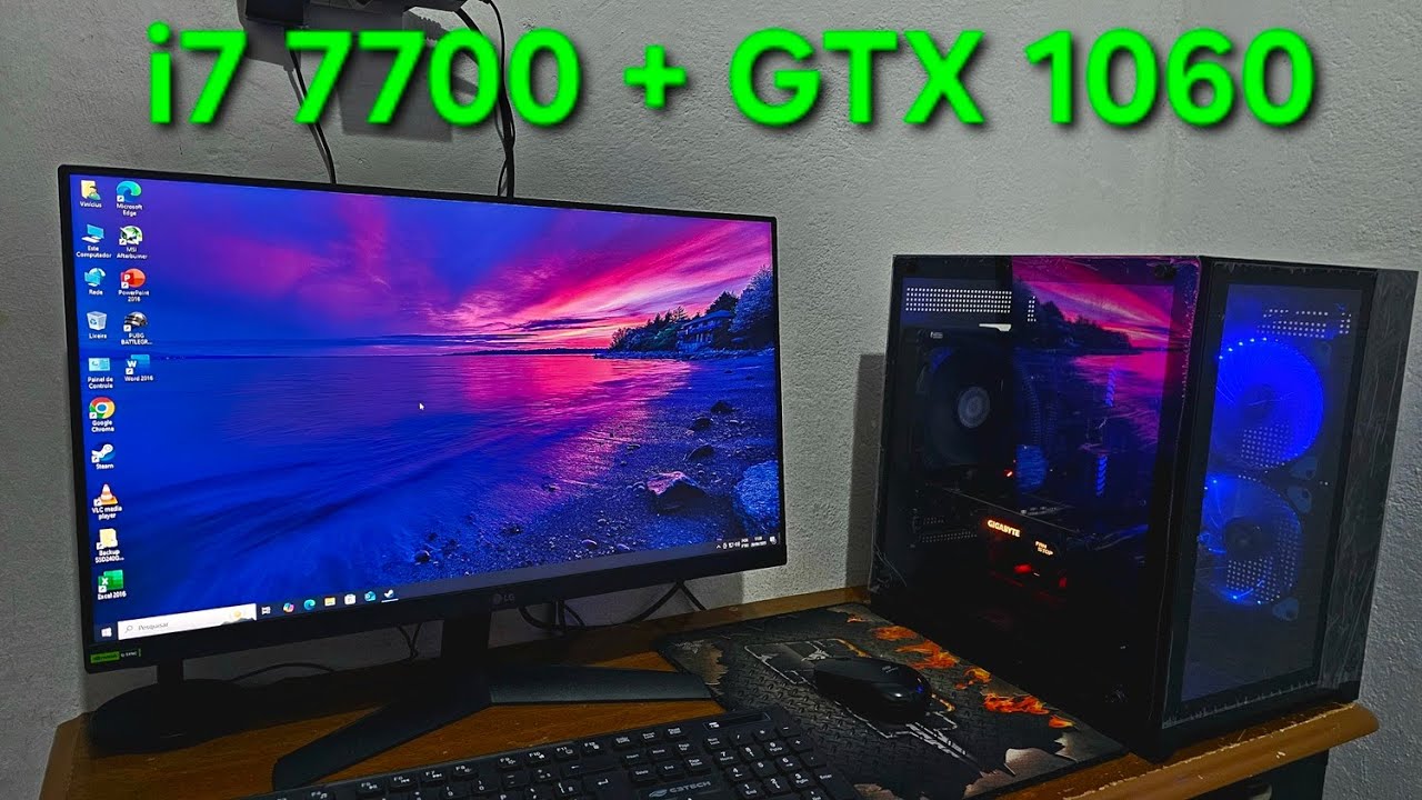 Test the i7 7700 + GTX 1060 6GB - YouTube