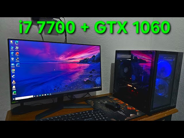 Test the i7 7700 + GTX 1060 6GB - YouTube