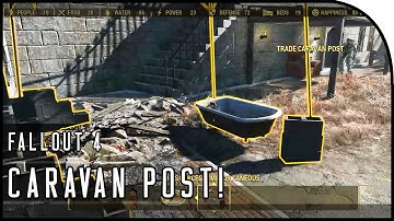 Fallout 4 Gameplay Walkthrough Part 52 – “HOW TO UNLOCK CARAVAN TRADING POST!”
