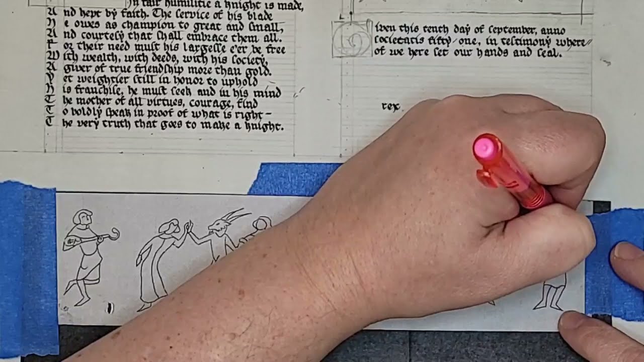 Bran's Knighting Scroll: Transferring Images