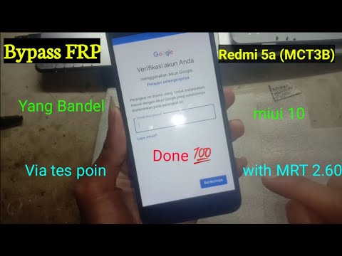 Redmi 7 Mi Account Remove Mrt