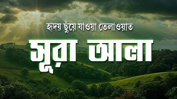 সূরা আলা - হৃদয় ছুঁয়ে যাওয়া তেলাওয়াত | Surah Al A'la (سورة الأعلى) | Emotional Quran Tilawat