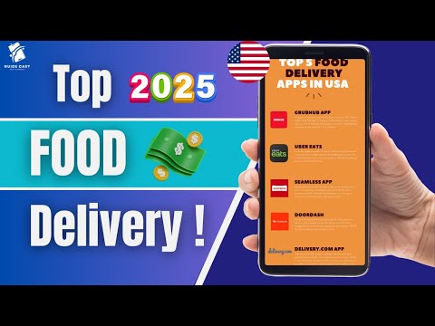 Top 5 Food Delivery Apps in the US 2025 Ranked