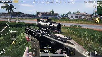 PUBG Mobile - Going commando achievement. Ended up dying