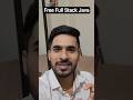50000 Rs Course Free 🥳🥳 | #fullstackjava #aadiandjava #marathi