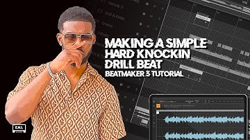 HOW TO MAKE A SIMPLE HARD KNOCKIN DRILL BEAT ON YOUR iPAD!!! | BEATMAKER 3 TUTORIAL