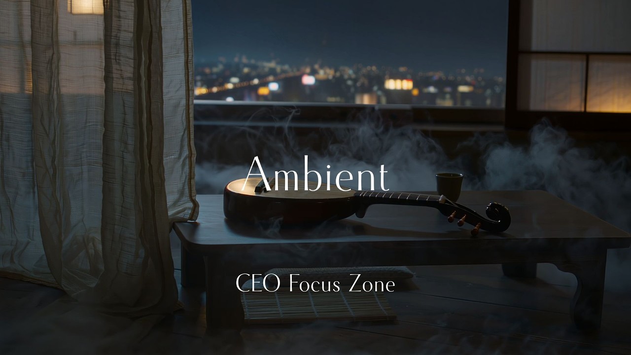 Zen Ink Shadows | Minimalist Koto Melodies for Reflection After a Long Day