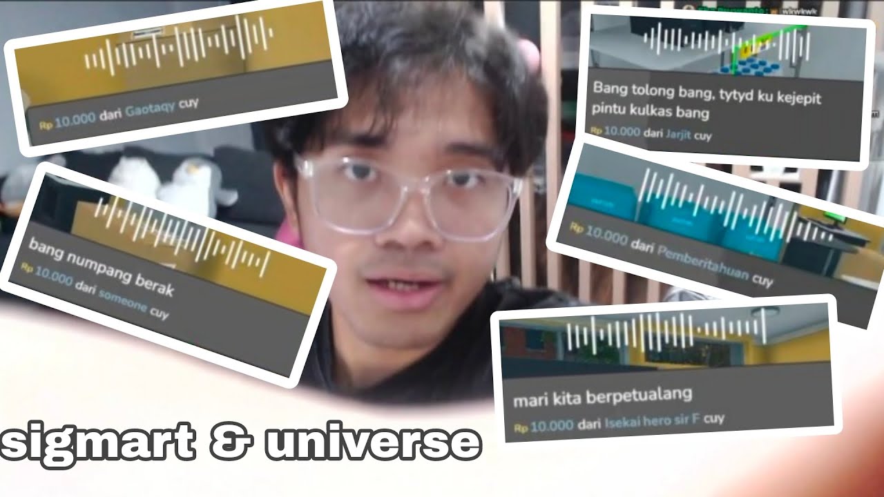 bang al lelah jadi pedagang di sigmart dan kerusuhan universe nya