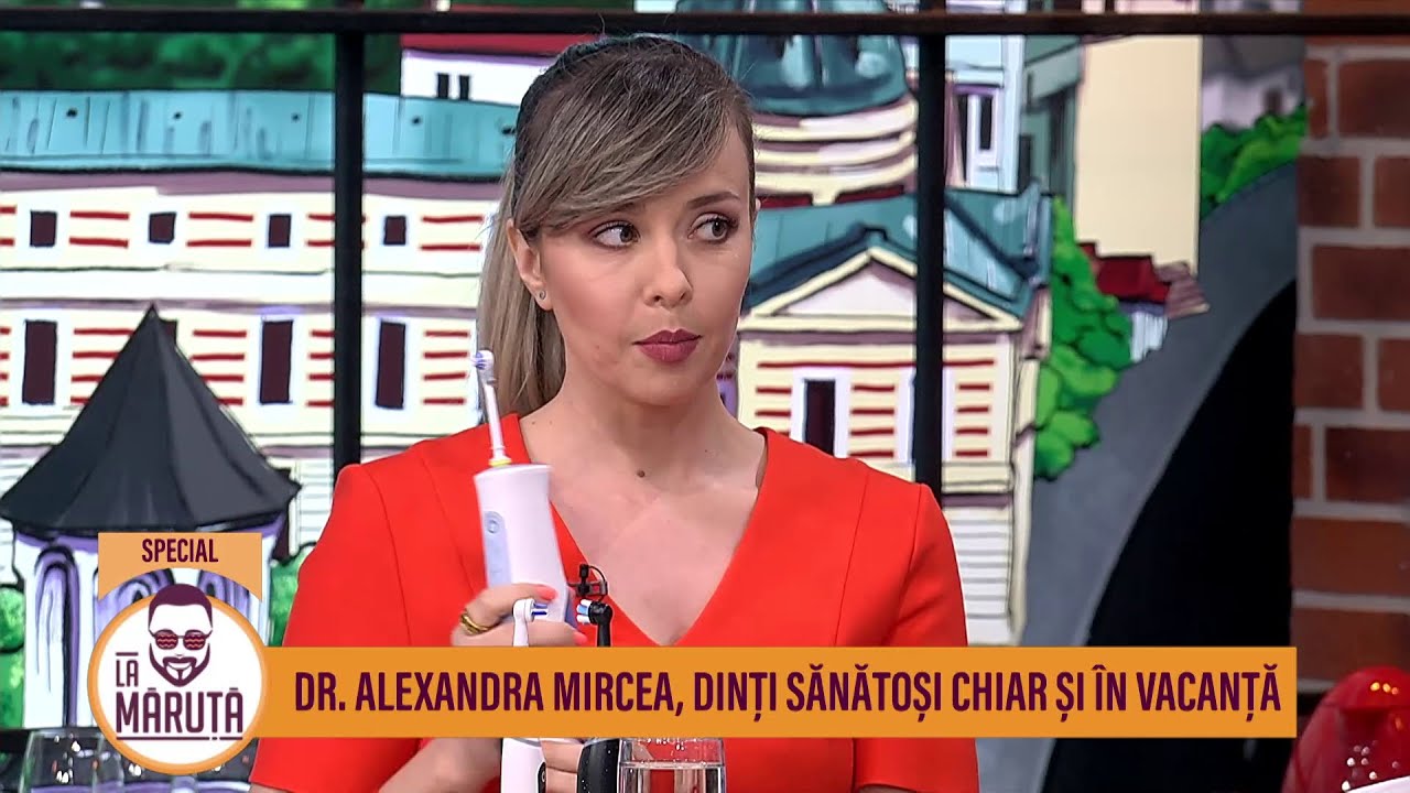 Dr. Alexandra Mircea, dinți sănătoși chiar și în vacanță