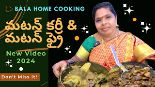 Mutton Curry & Mutton Fry Preparation