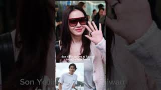 Leaving Her Son Again Son Ye Jin Arrived At Taiwan For M2 Official Event