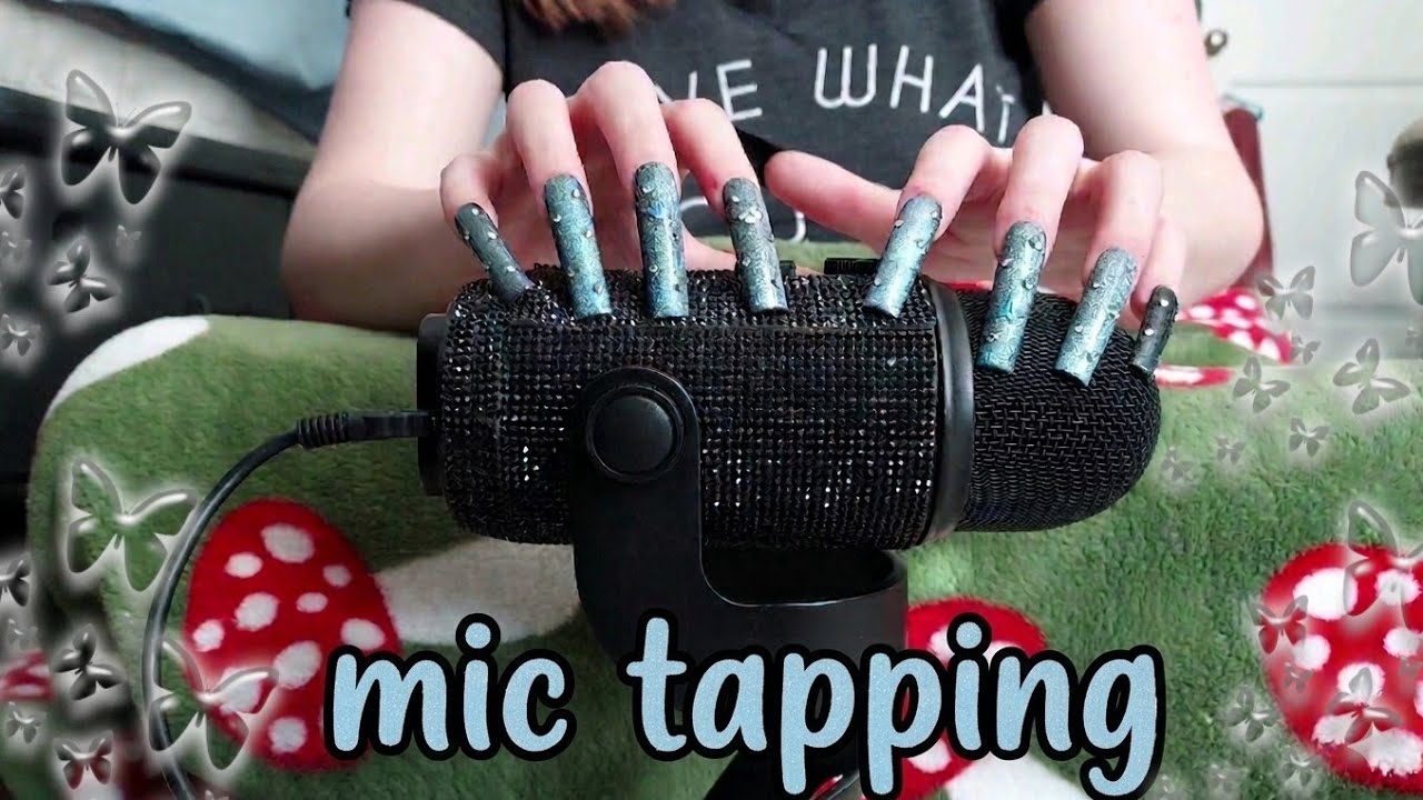 Horizontal Mic Scratching and Tapping ASMR
