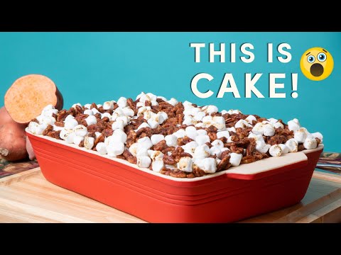 Sweet Potato Casserole CAKE! | Christmas Cake Ideas 2021 | How To Cake It Step By Step