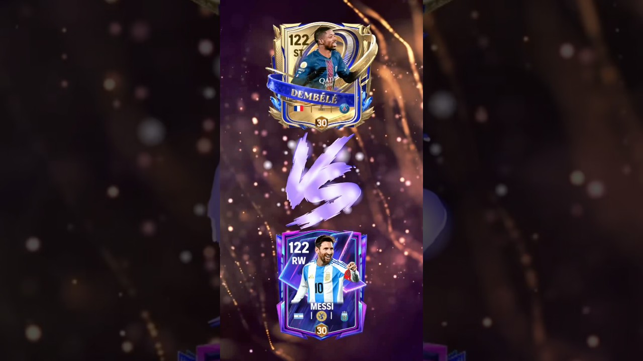 WHO IS BETTER??? Ousmane Demb&eacute;l&eacute; 117 ST 🆚 Lionel Messi 117 RW