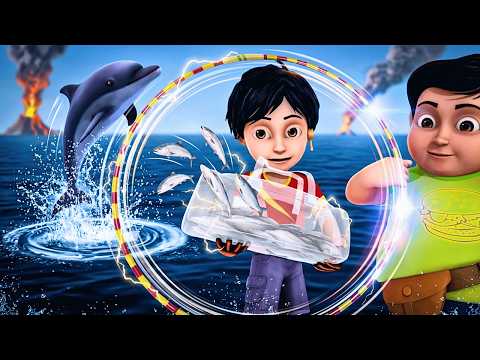 Shiva के Animal Friends 🐘🐎🐬| Shiva