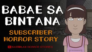 BABAE sa BINTANA (Karimlan Animated Horror  Stories ) Tagalog - English Sub