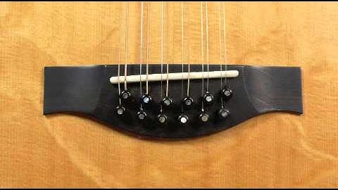 2007 Hoffman Jumbo 12 String Flamed Maple/Bearclaw Sitka at Dream Guitars