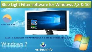 How to Set Night Mode in Windows 7/8/10 | How to reduce Blue Light in Windows Screen - Part2 screenshot 1