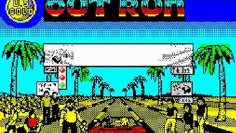 Outrun - Spectrum 48k (1987)