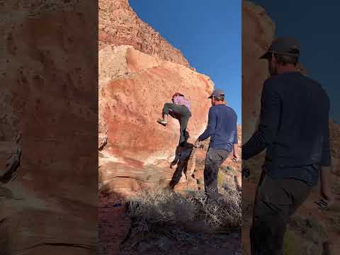Beta Video for climb Welcome to Detroit v4, Red Rock