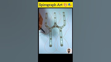 What Makes Spirograph Patterns So SATISFYING? #shorts #asmr #spirograph #satisfying #art