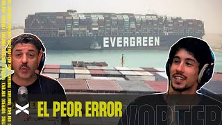 Encalló en el CANAL DE SUEZ - El Drone de Charlatown @manufmoreno