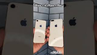 iPhone 8 Vs iPhone 8 Plus Size and Look Comparison | Gold | Mobo Dr #shorts #explore_gadgets #iphone