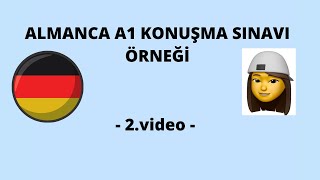 Almanca A1 Konusma Sinavi Örnegi Video 2