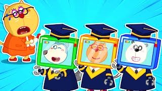 Lycan and Friends Turn Into TV Man  Funny Stories for Kids @LYCANArabic