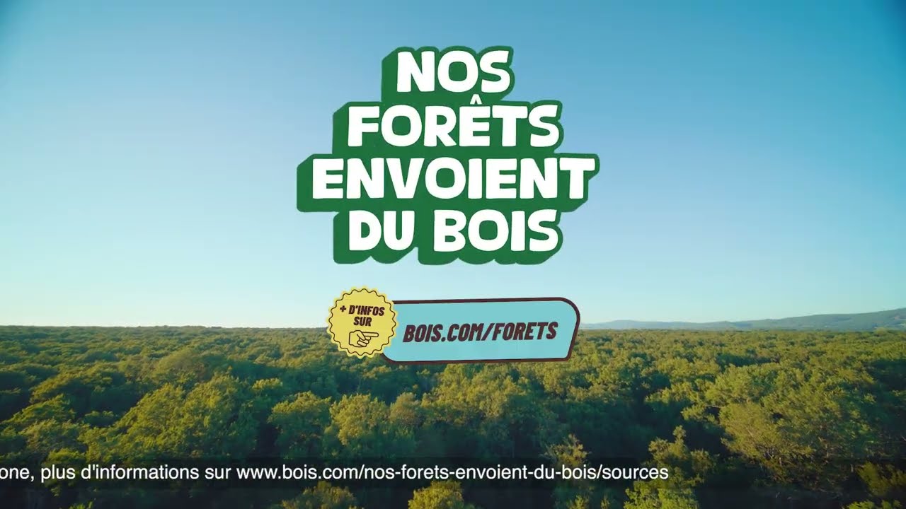 Nos forêts envoient du bois 20s