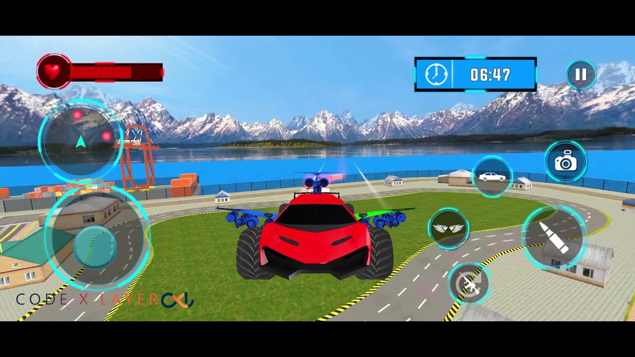 Tiger Robot Transformation : Flying Limousine Car | Code X Layer