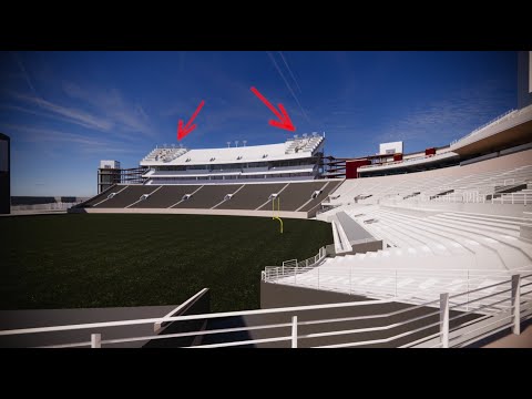 New "Balconies" at Davis Wade Stadium in 2022!