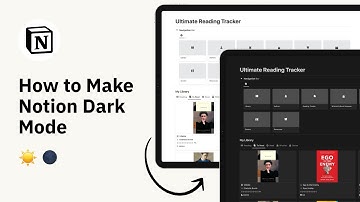 How to Make Notion Dark Mode (Step by Step Tutorial)