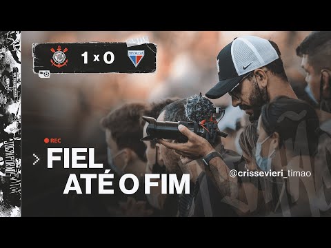 Gravei TUDO que rolou em CORINTHIANS 1x0 FORTALEZA