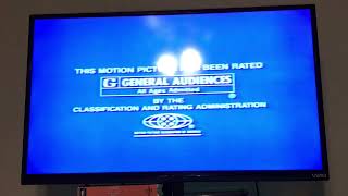 Closing To An American Tail 1991 Vhs Version