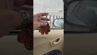 Leaf crochet keyring 🍀#crochet #crochetprojects #handmadewithlove #diy #crochetpatterns #handmade