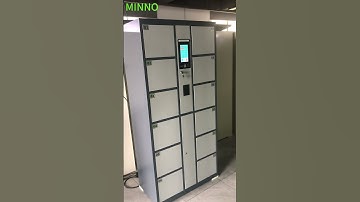 smart storage cabinet with card fingerprint recognition system